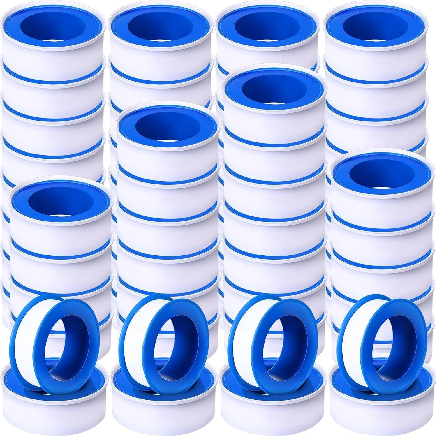 PTFE Tape 1/2 x 520 Inches Plumbers Waterproof Sealant Plumbing Tape – 200 Rolls