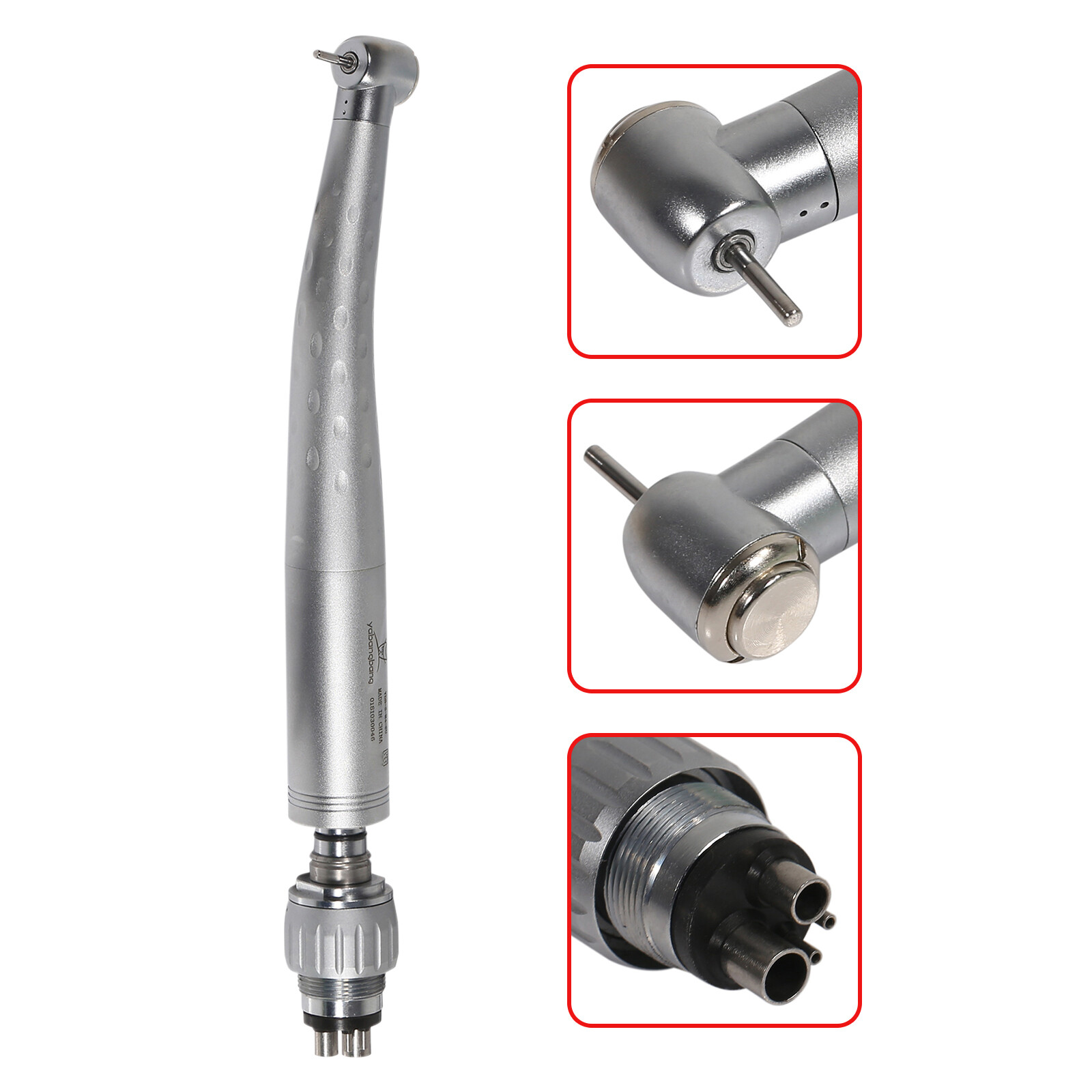 Yabang Dental High Speed Handpiece and 4 Hole Swivel Quick Coupler GB4