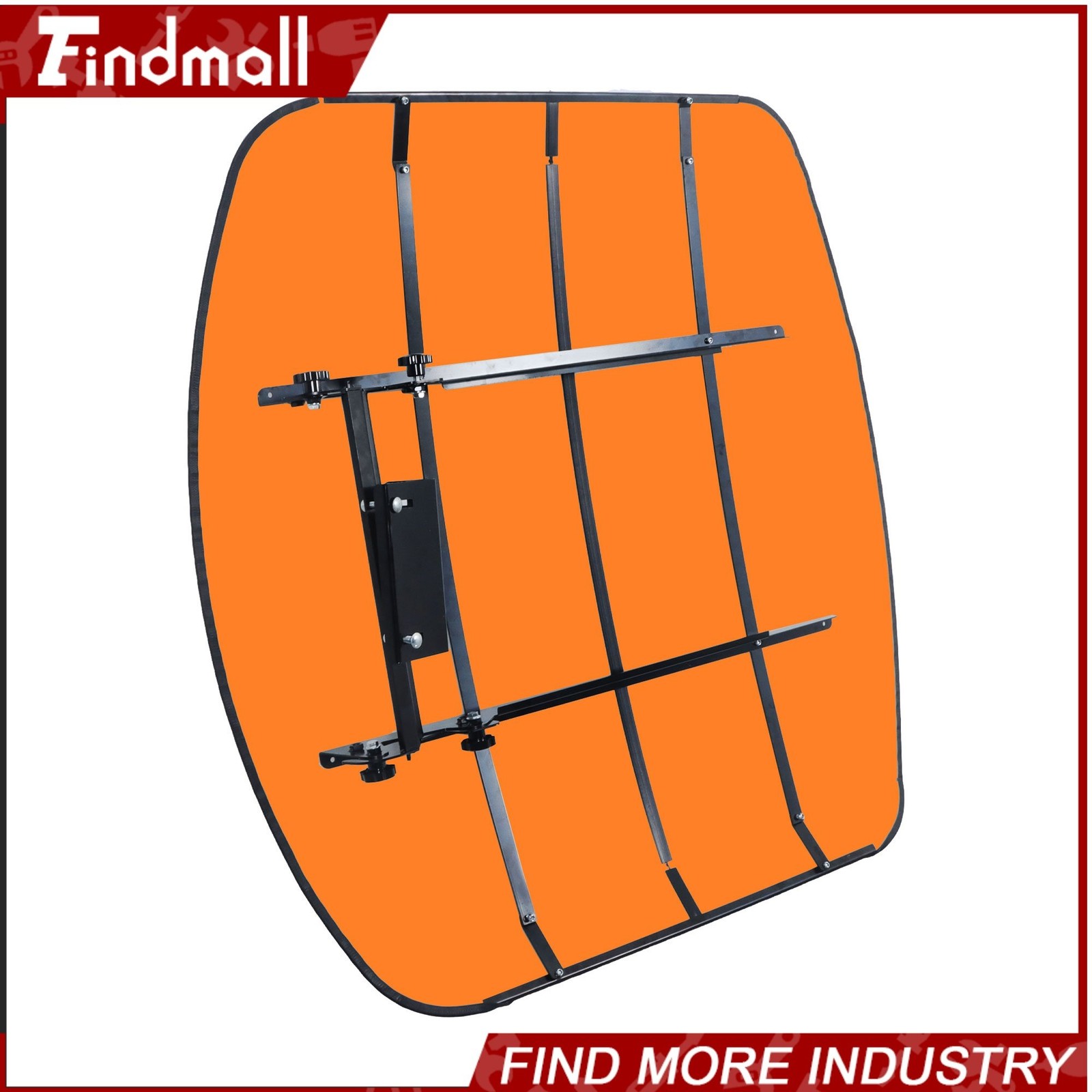 For Rops Canopy Mowers Tractor Umbrella 52″ X 52″ 2″ x 2″ or 2″ x 3″ Orange