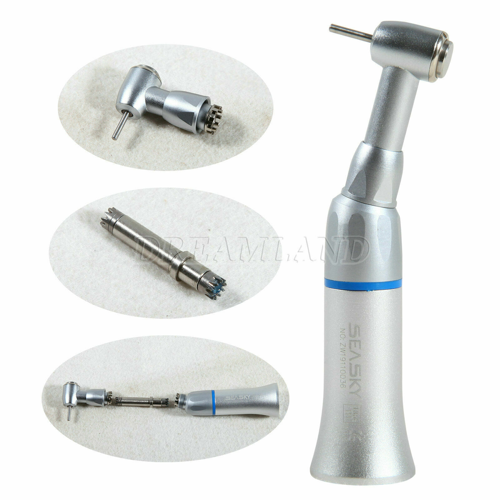 For NSK Dental Low Speed Contra Angle Handpiece Push Button Fit FG 1.6mm Burs