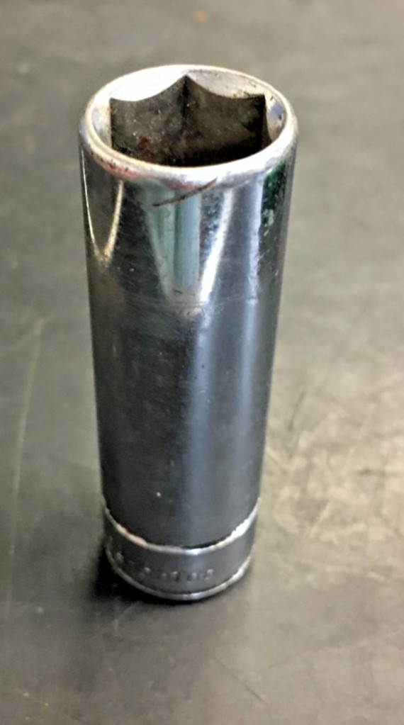 BENCHTOP, CR-V 14mm Metric Deep Socket, 6 Point, 3/8” Drive, 2133140, TAIWAN