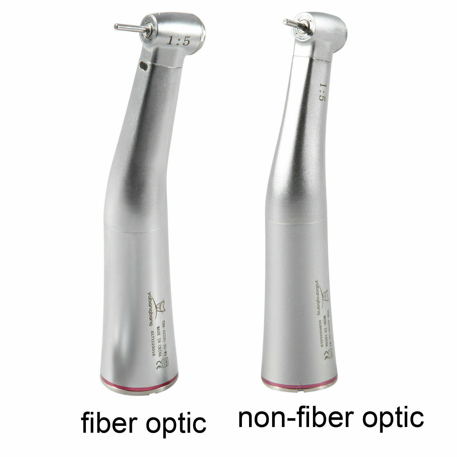 NSK Ti-MAX X95L Style Dental 1:5 Fiber Optic Contra Angle Handpiece LED Turbina