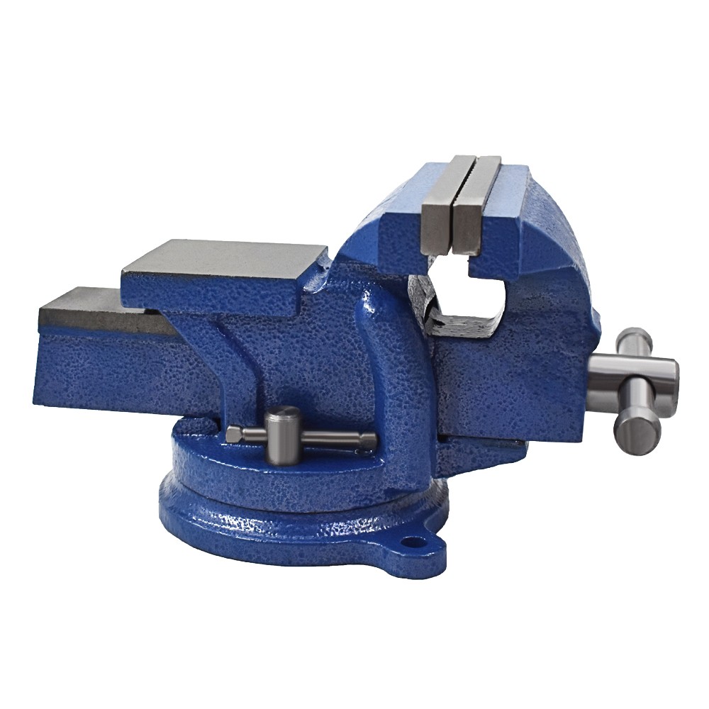 6″ Mechanic Bench Vise Table Top Clamp Press Locking Swivel Base Heavy Duty