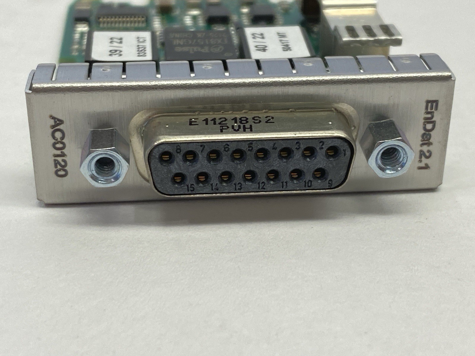 B&R 8BAC0120.000-1 Rev F0 ACOPOSmulti Plug-In Module EnDat 2.1 Interface
