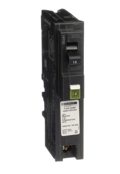 SQUARE D HOM115PCAFI N 15A 120V 1P NEW