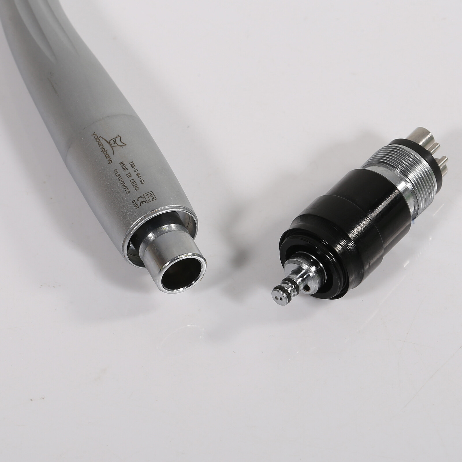10 Pcs NSK Style Dental High-speed Turbine Handpiece Push Button 4-Hole Coupler