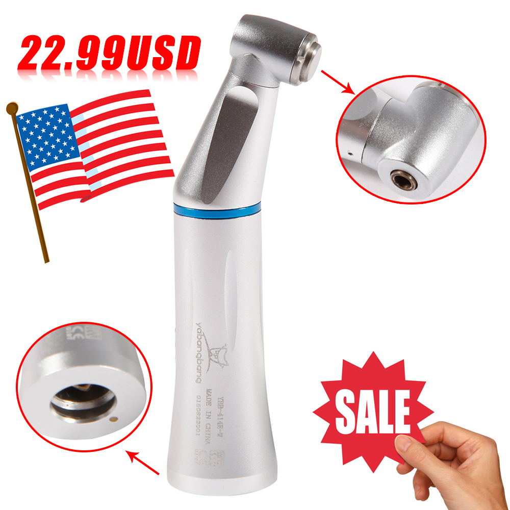 USA NSK Style Internal Water Spray Dental Low Speed Contra Angle Handpiece WY-1P