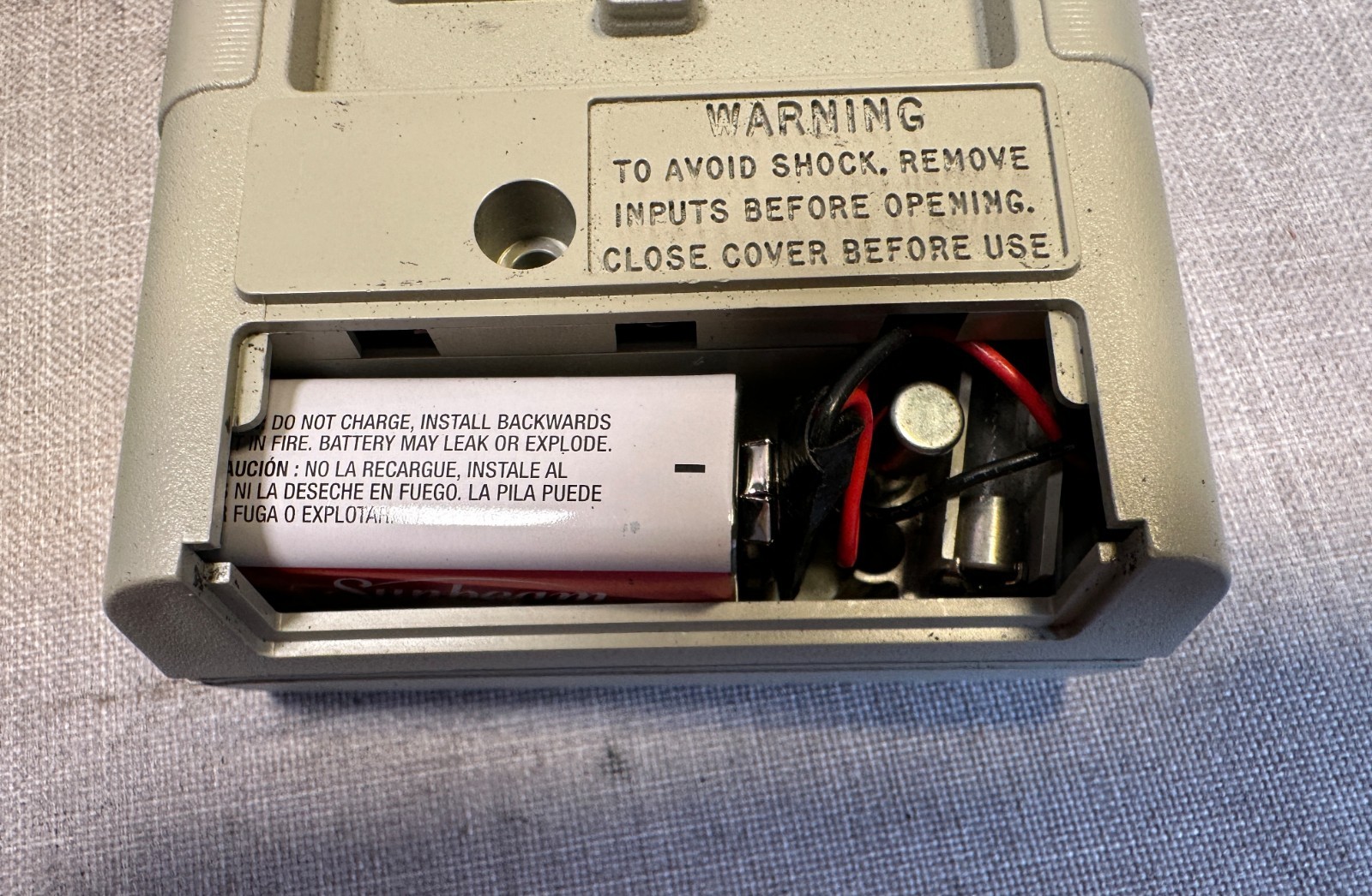 Fluke 8062A True RMS Multimeter – WORKS! – w/ Carry Case, Manual, Leads – READ!