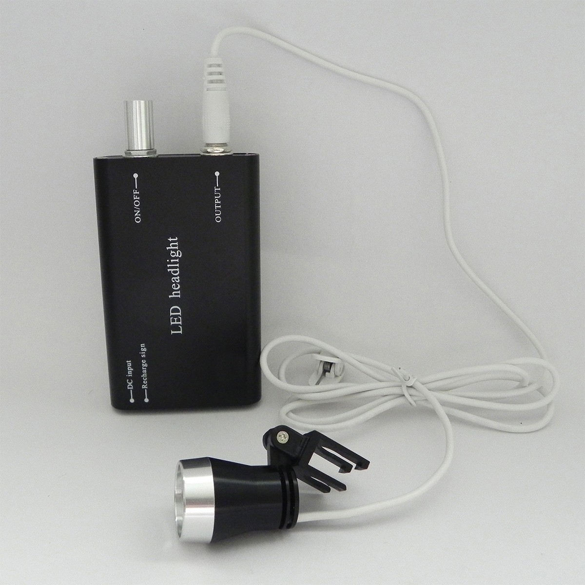 Rechargeable LED Head Light for Dental Surgery 30000 Lux Lightweight Portable