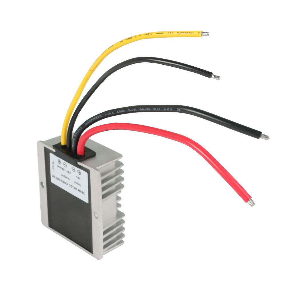 12V to 24V 15A 360W Waterproof DC/DC Car Voltage Converter Step Up Regulator