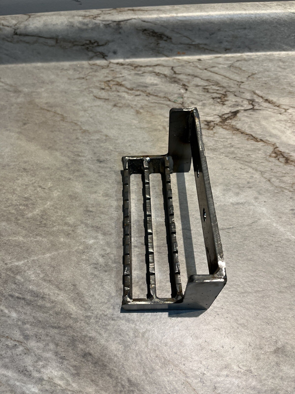 RWM Universal Brand New Bolt-On 5″drop step Raw Steel Step 1/4″ Thick