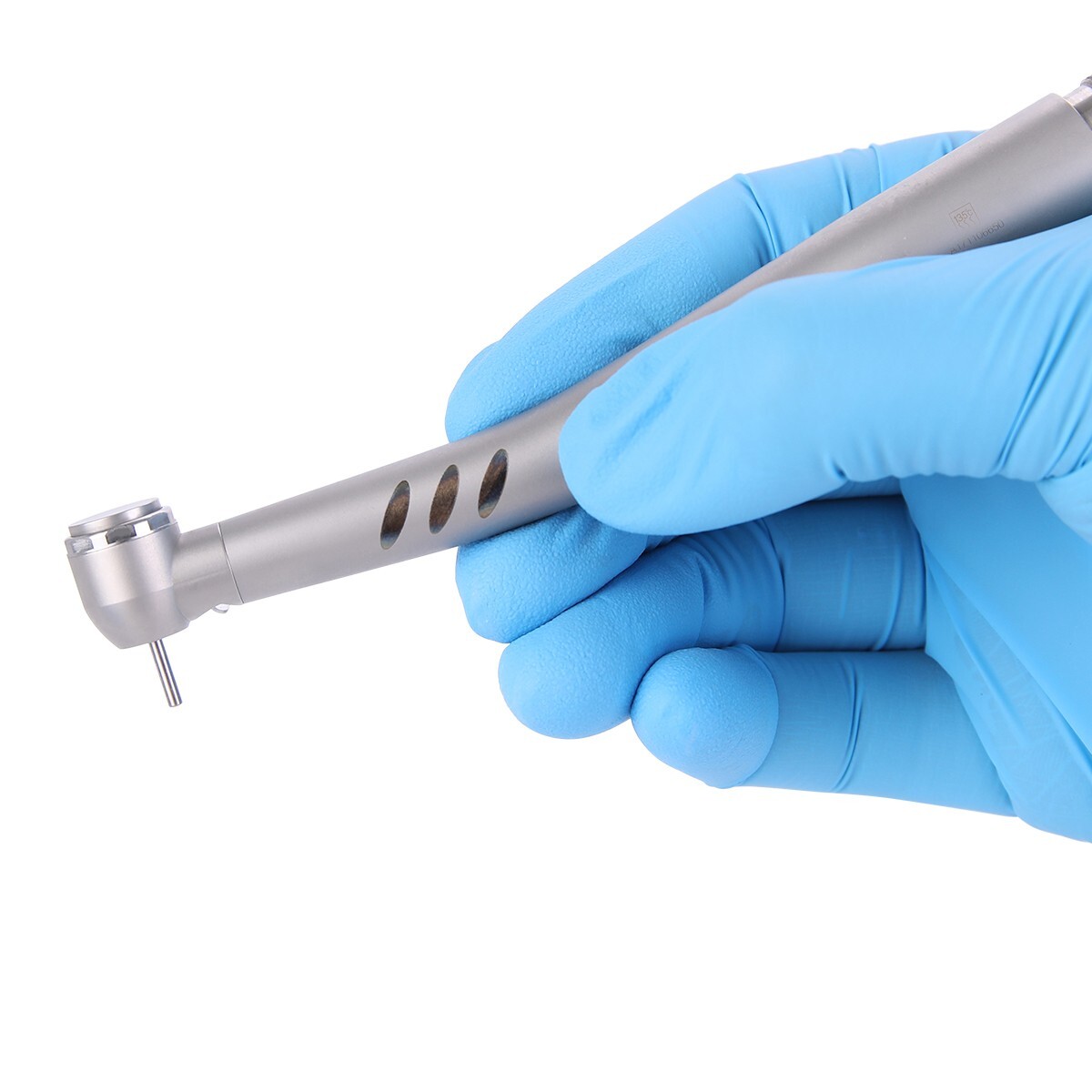 Dental integrate E-generator LED High Speed Handpiece Stainless Body 2Hole Push