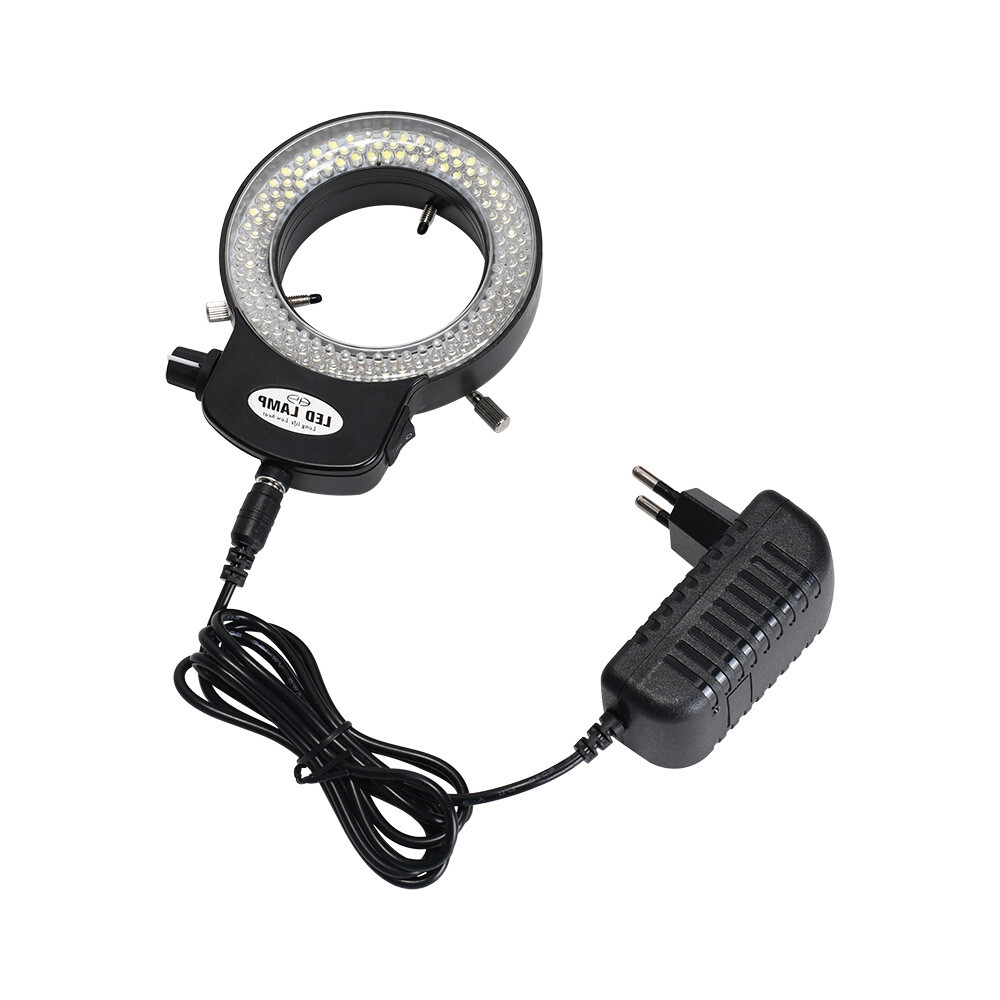 144LED Adjustable Ring Light Lamp Illuminator for Microscope 17