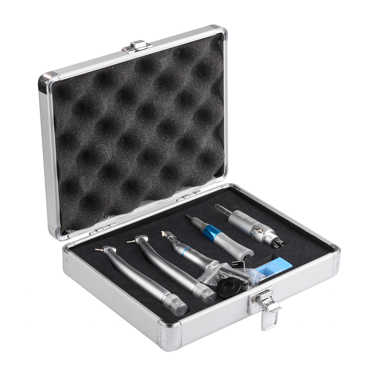4H NSK Style Dental High Low Speed Handpiece Kit Wrench Type with Aluminum Box