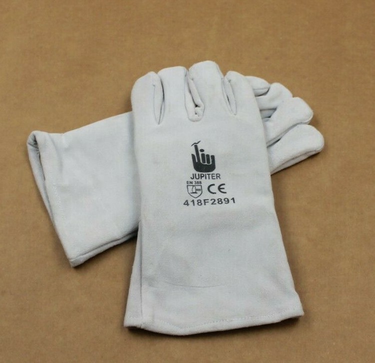 NEW – Jupiter Industries Shop and Welding Gloves – Gray – Unisex Adult (1-Pair)