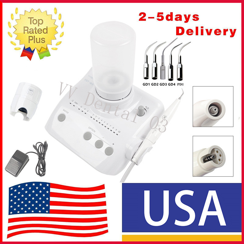 Dental Ultrasonic Scaler Detachable Handpiece Auto Water Supply Tooth Cleaner