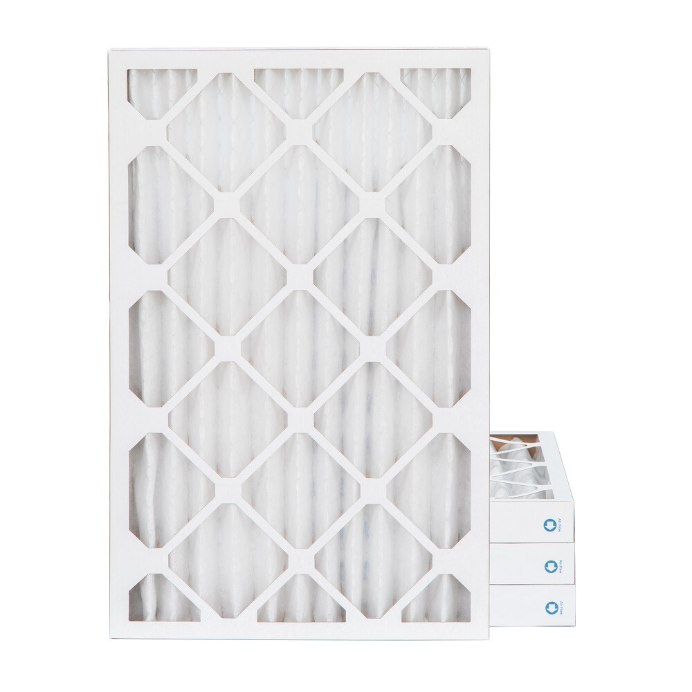 12x20x2 MERV 8 Pleated AC Furnace Air Filters. 4 Pack
