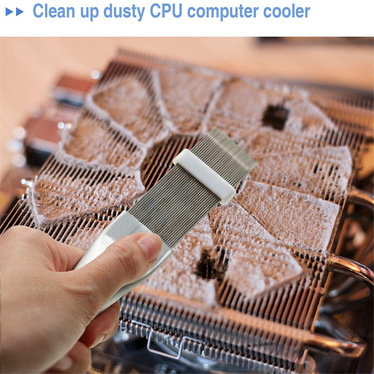 Air Conditioner Fin Comb Condenser&Radiator Fin Straightener Cleaner Repair Tool