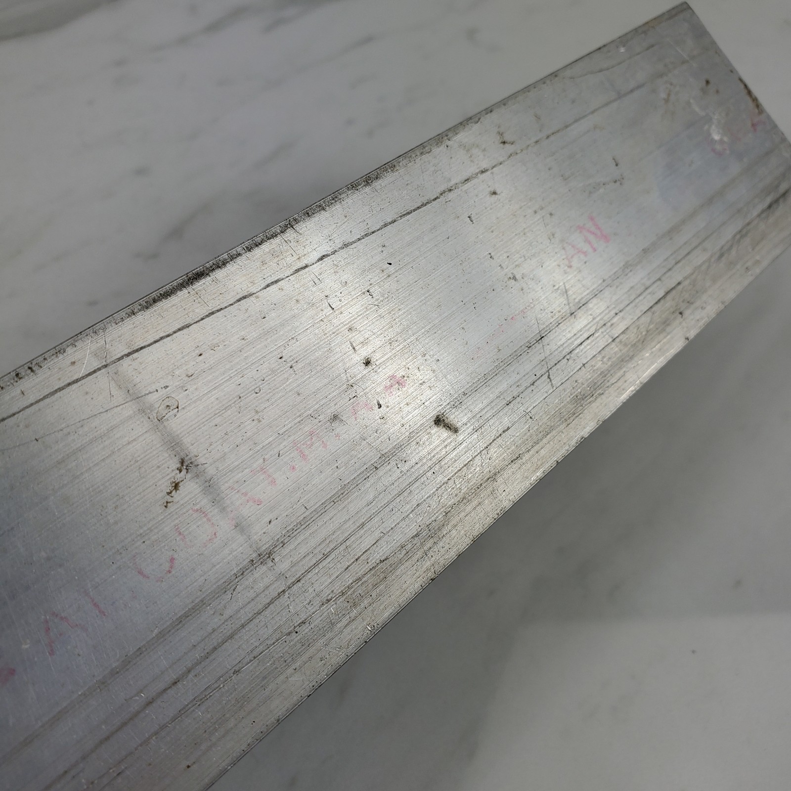 2″ X 2″ Alcoa Aluminum Square Bar x 11″ Long, Solid Bar Stock