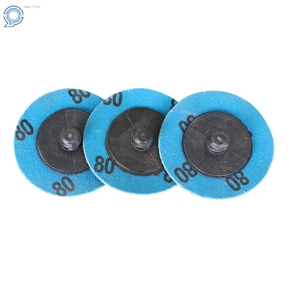 2″ Roll Lock Die Grinder 36 60 80 120 240 Grit Quick Change Sanding Disc 51 Pcs