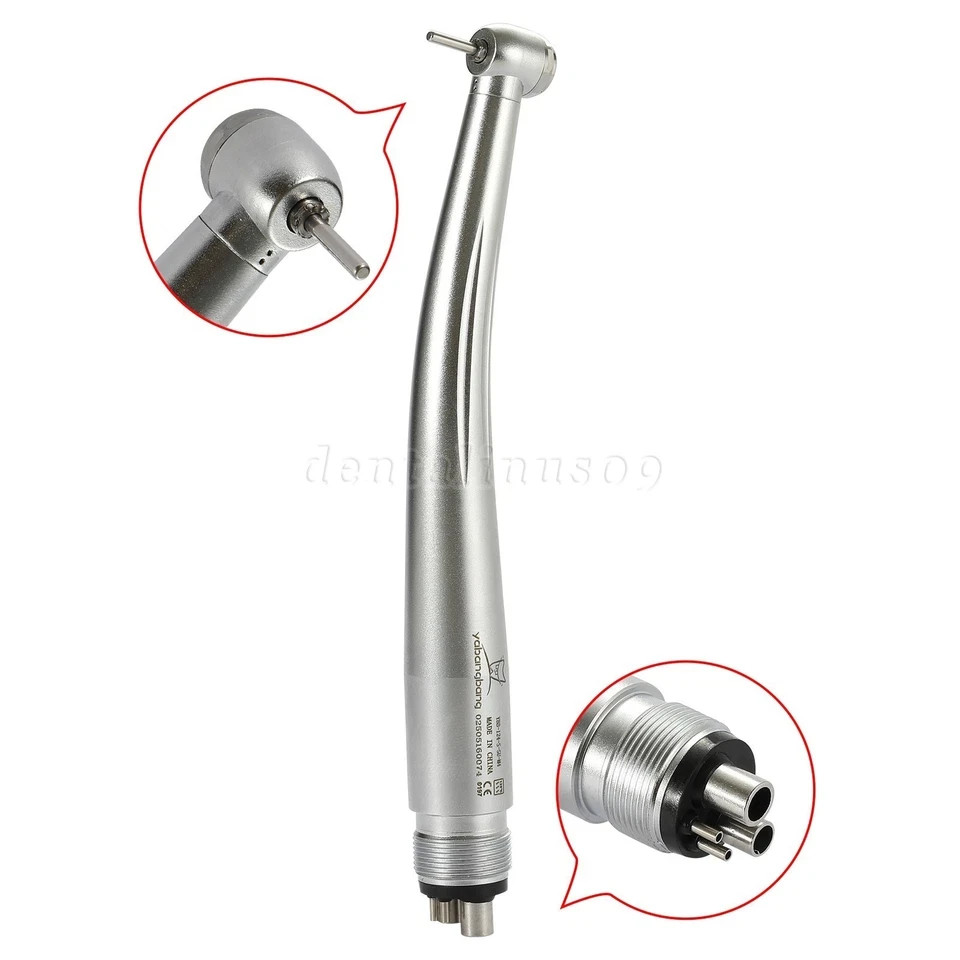 Mini Small Head Dental High Speed Handpiece Push Pediatric Kid 4 Hole Yabangbang
