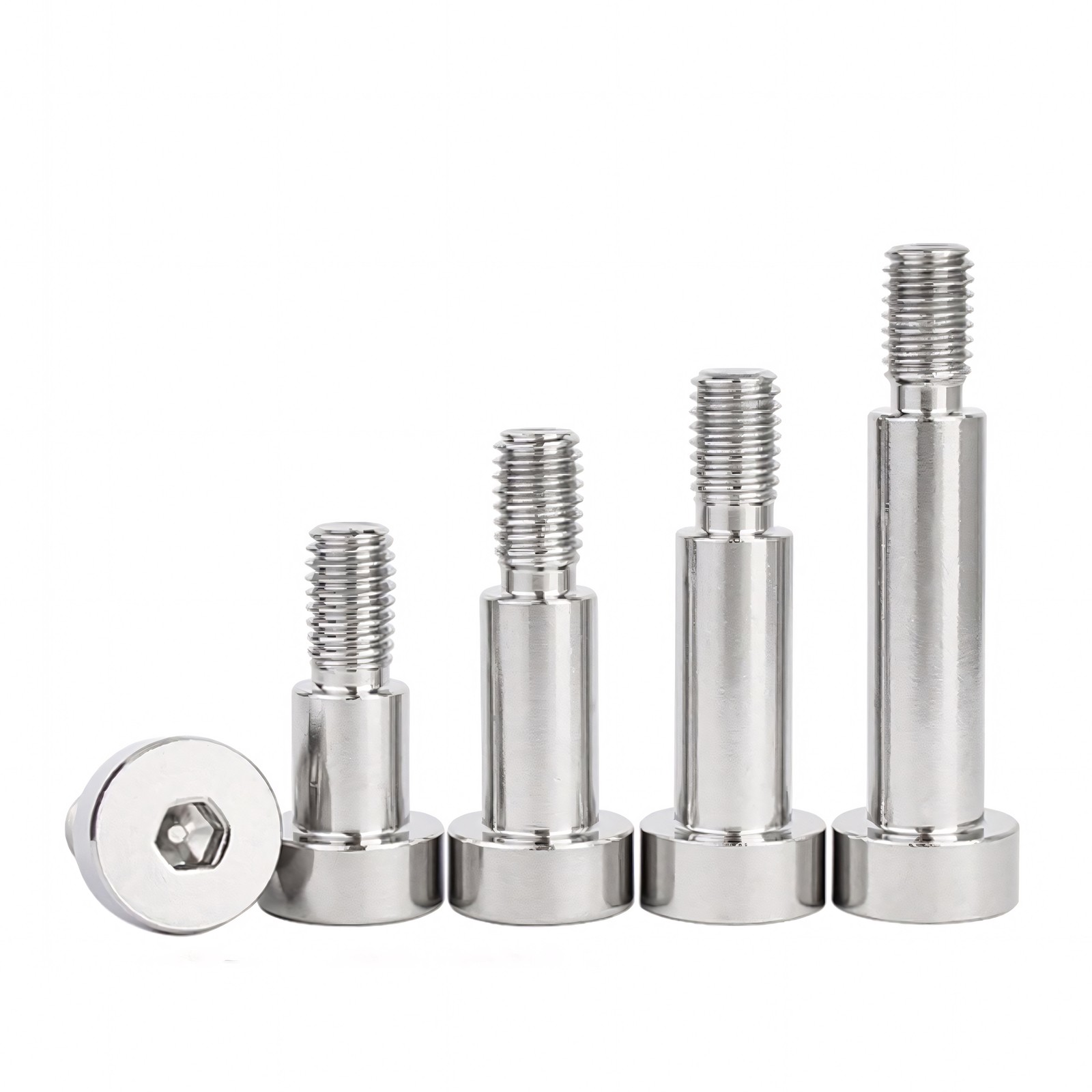Shoulder Bolt Screws Stainless Steel M2 M2.5 M3 M4 M5 M6 M8 – Allen Socket Head