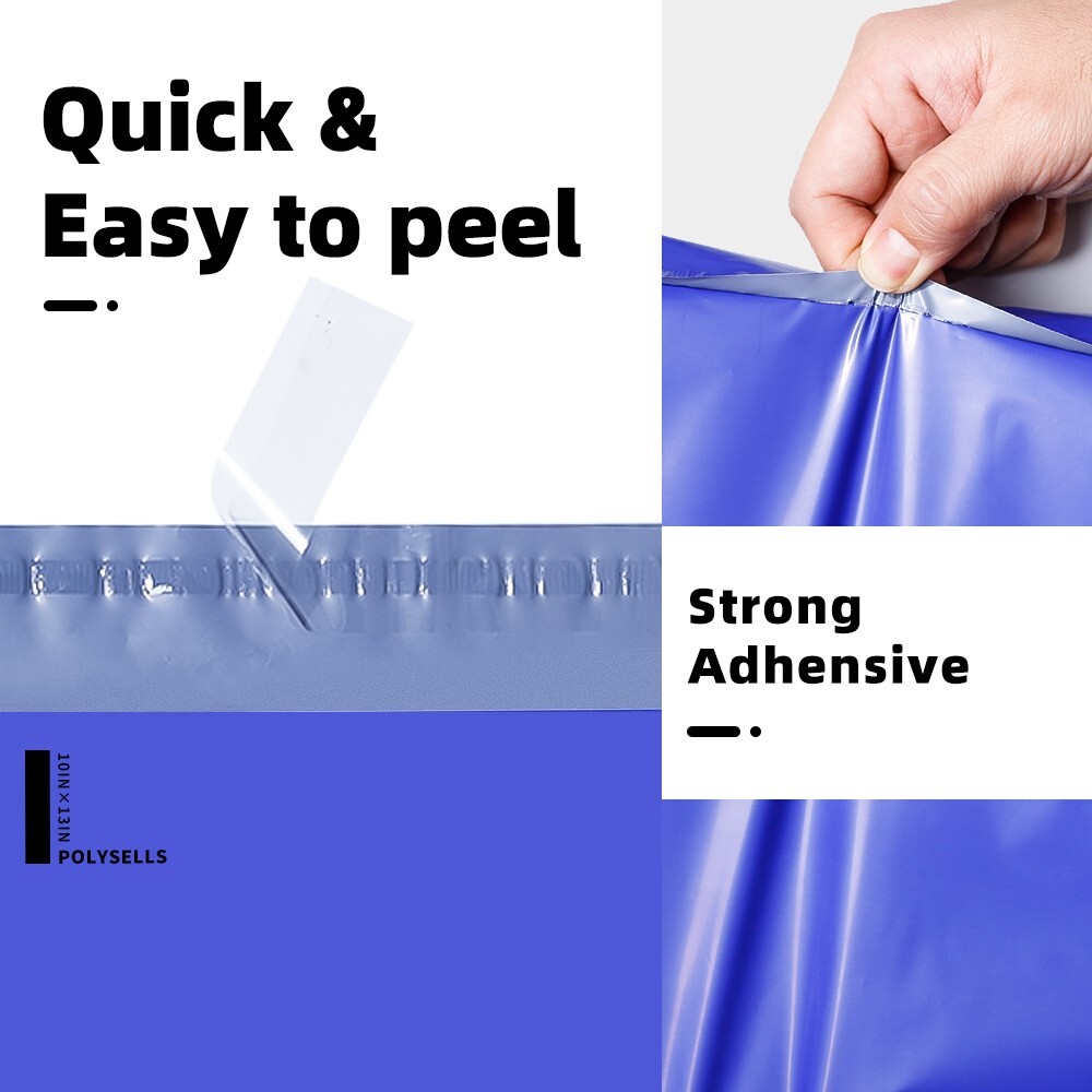 1000 10×13 Poly Mailers Envelopes Self Sealing Shipping Mailer Purple POLYSELLS