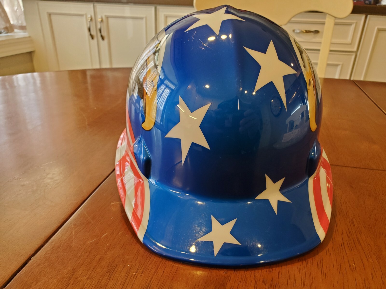 Jackson Products Type 1 Hard Hat With American Eagle Stars And Stripes. DATED 03