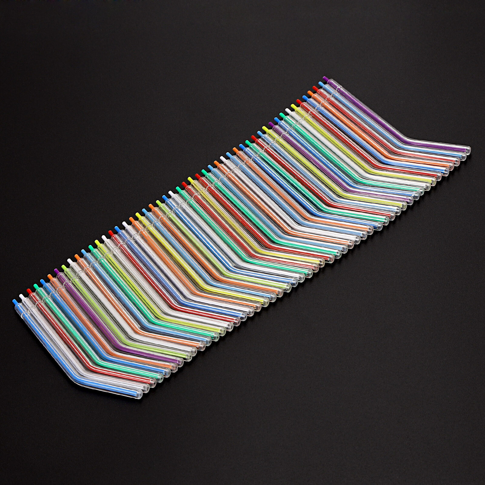 500Pcs Disposable Nozzle Tubes Tips for Dental 3-Way Spray Air Water Syringe