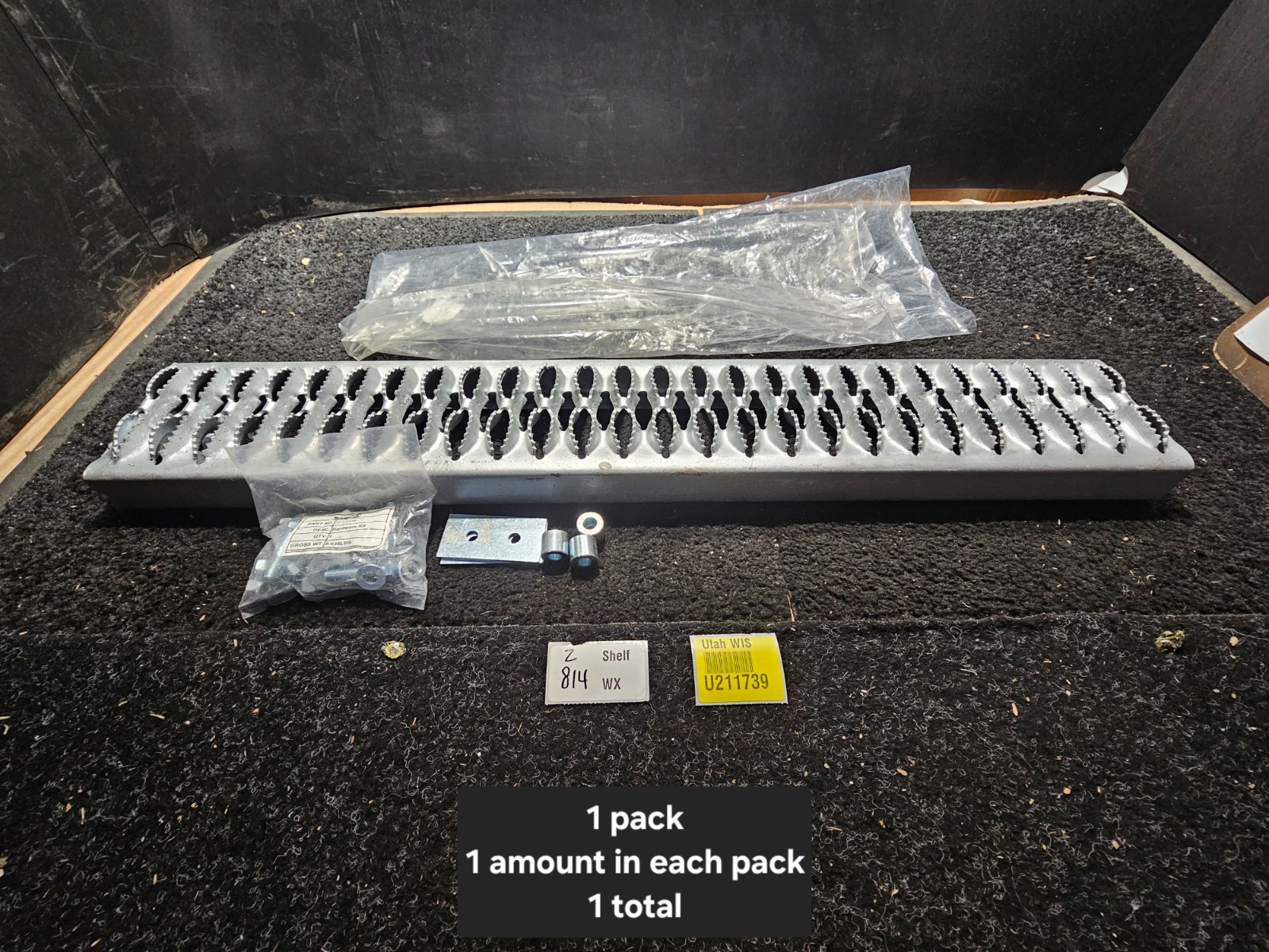 Buyers Products Company 3016026 30″ x 4.85″ x 1.87″ Galvanized Step