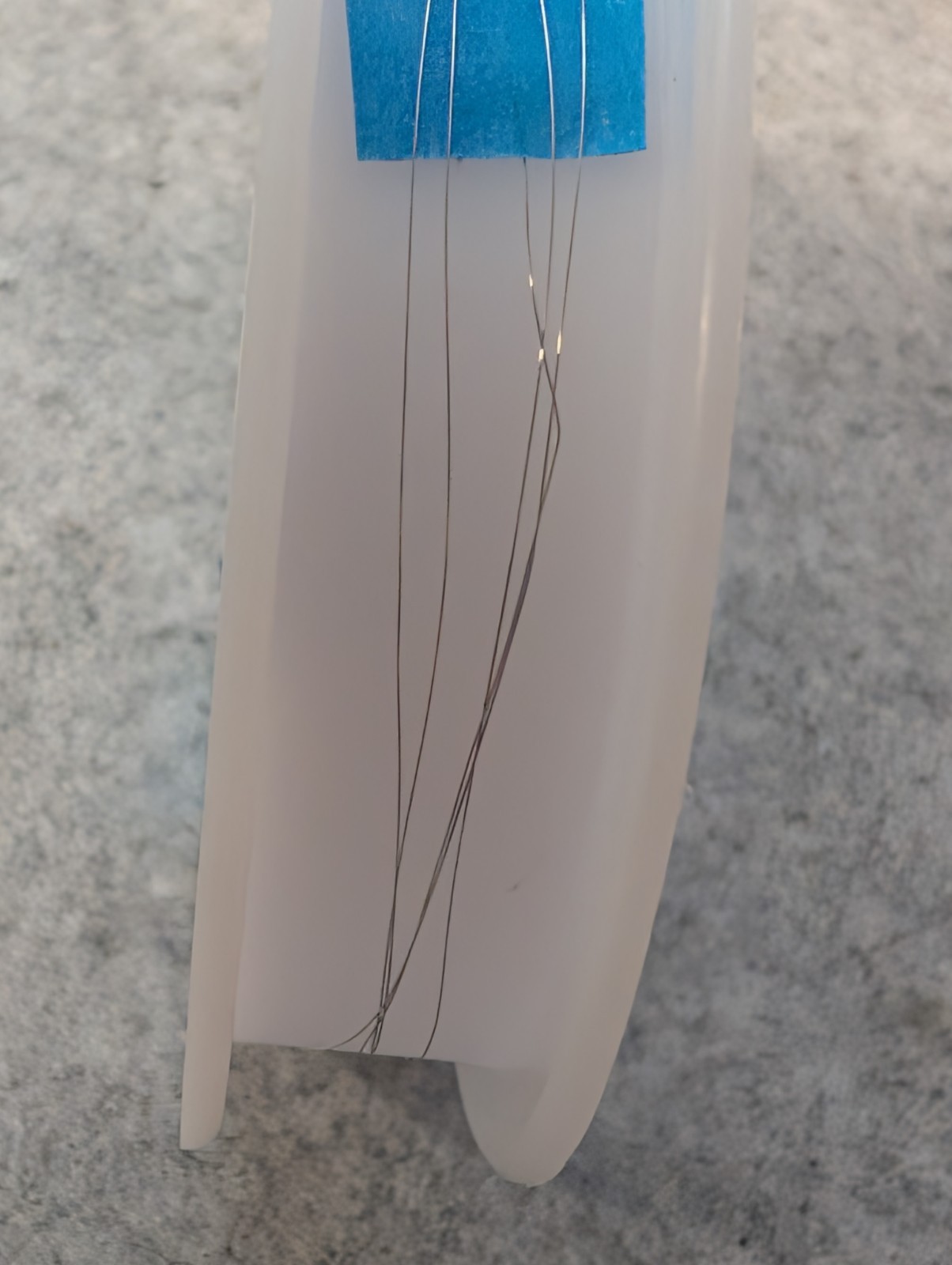 SurePure Platinum Wire 99.99% Pure 0.004″ Dia Partial Spool Lab Surplus