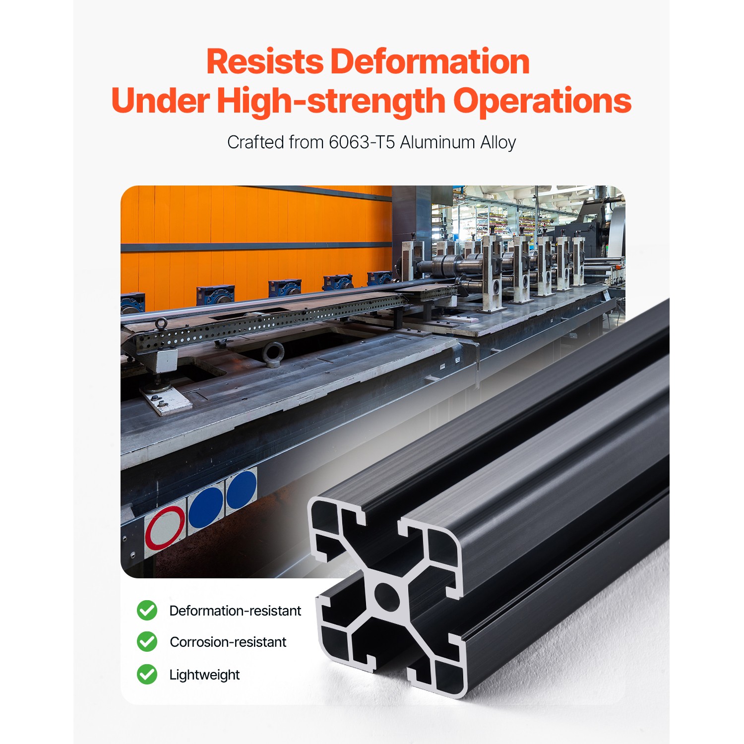 4PCS 39.4 in (1000 mm) T Slot 4040 Aluminum Extrusion Anodized Linear Rail