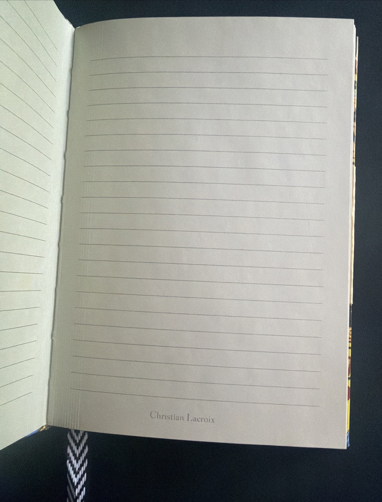 NWT Christian Lacroix Papier Love Notebook A6 4 1/4″ x 6″ Layflat Notebook