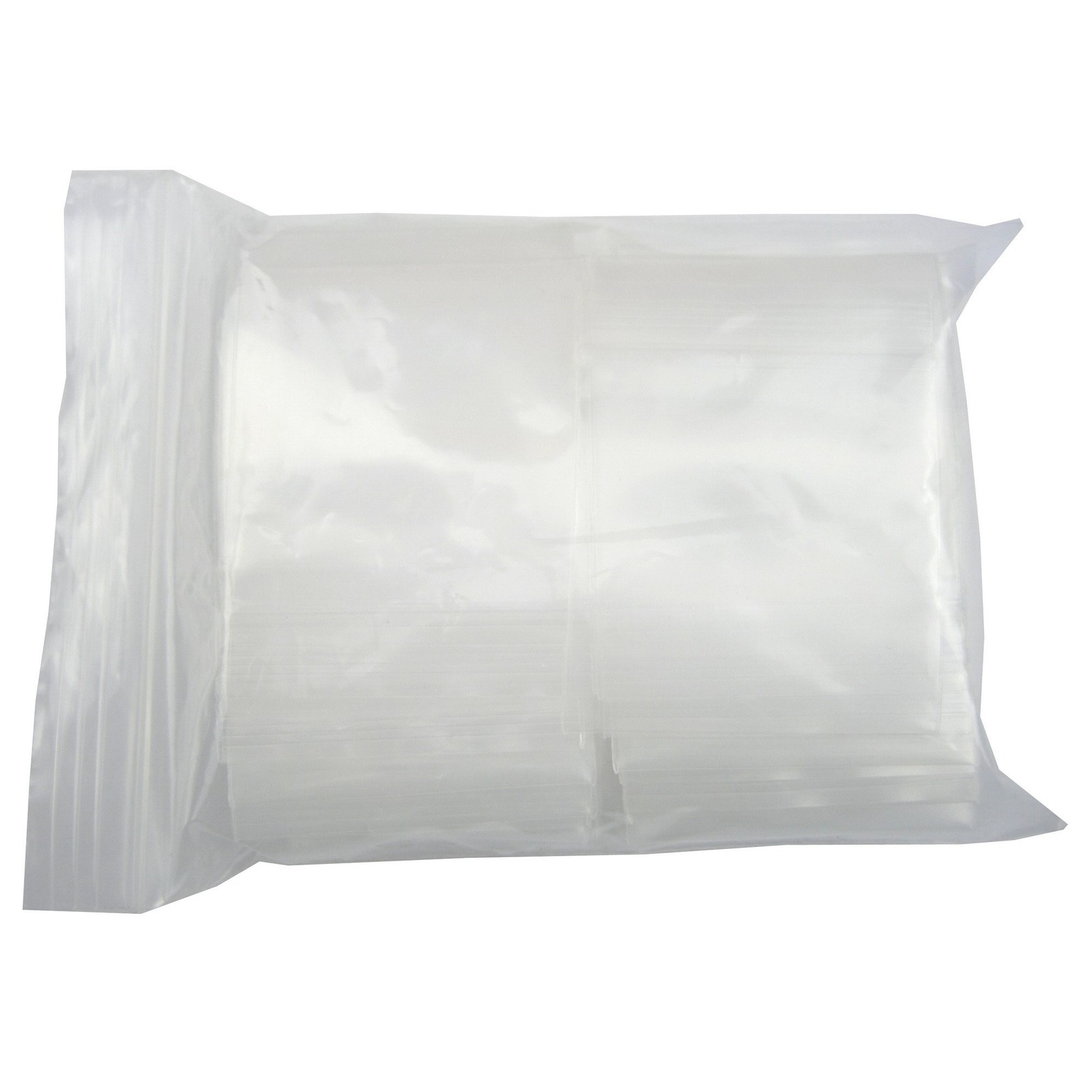 50 Pieces Clear Zipper Bags 1.5 x 2 Inch (4 x 5cm) 4 Mil Thick Plastic Reclos…