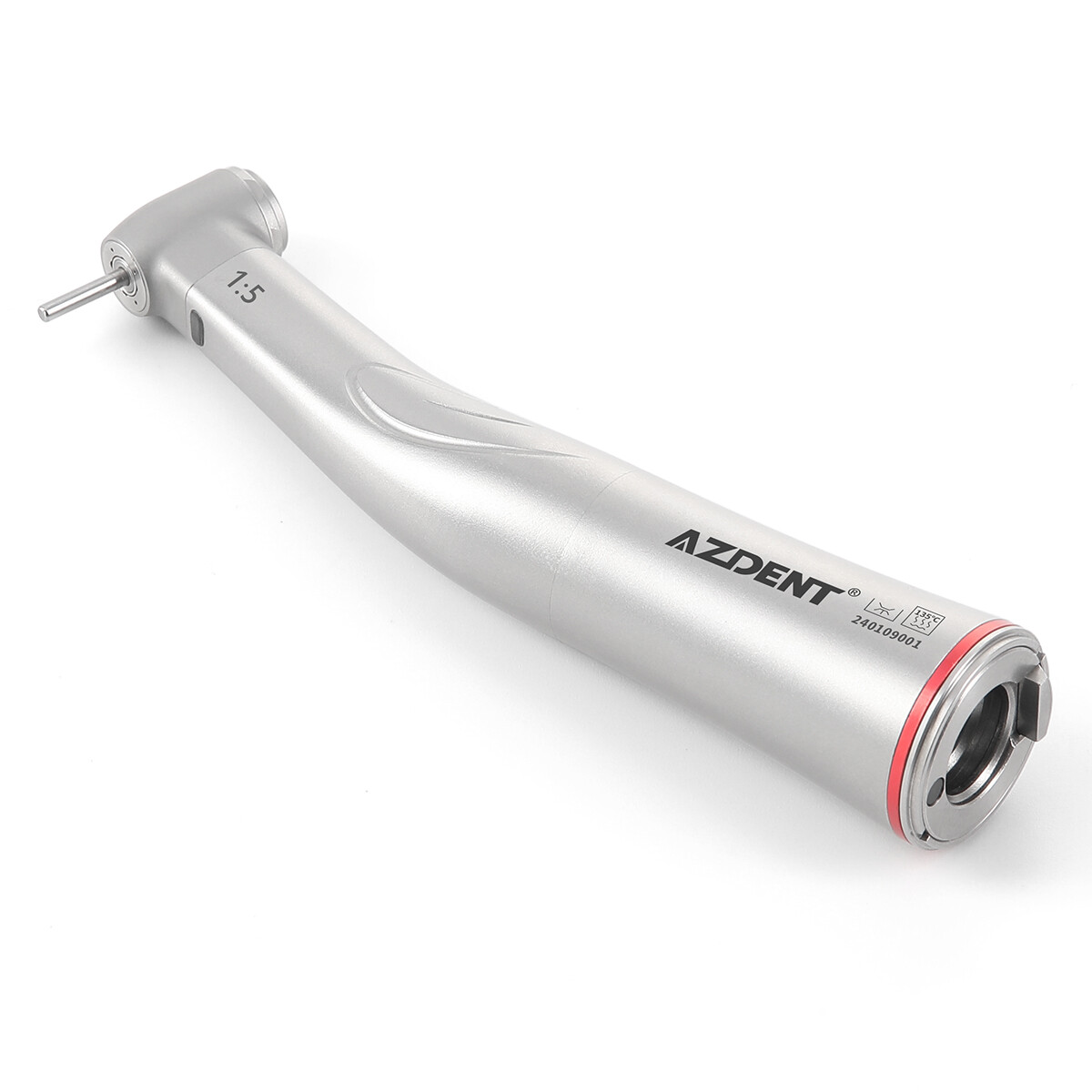 Dental 1:5 Increasing LED Fiber Optic Electric Contra Angle Handpiece Internal
