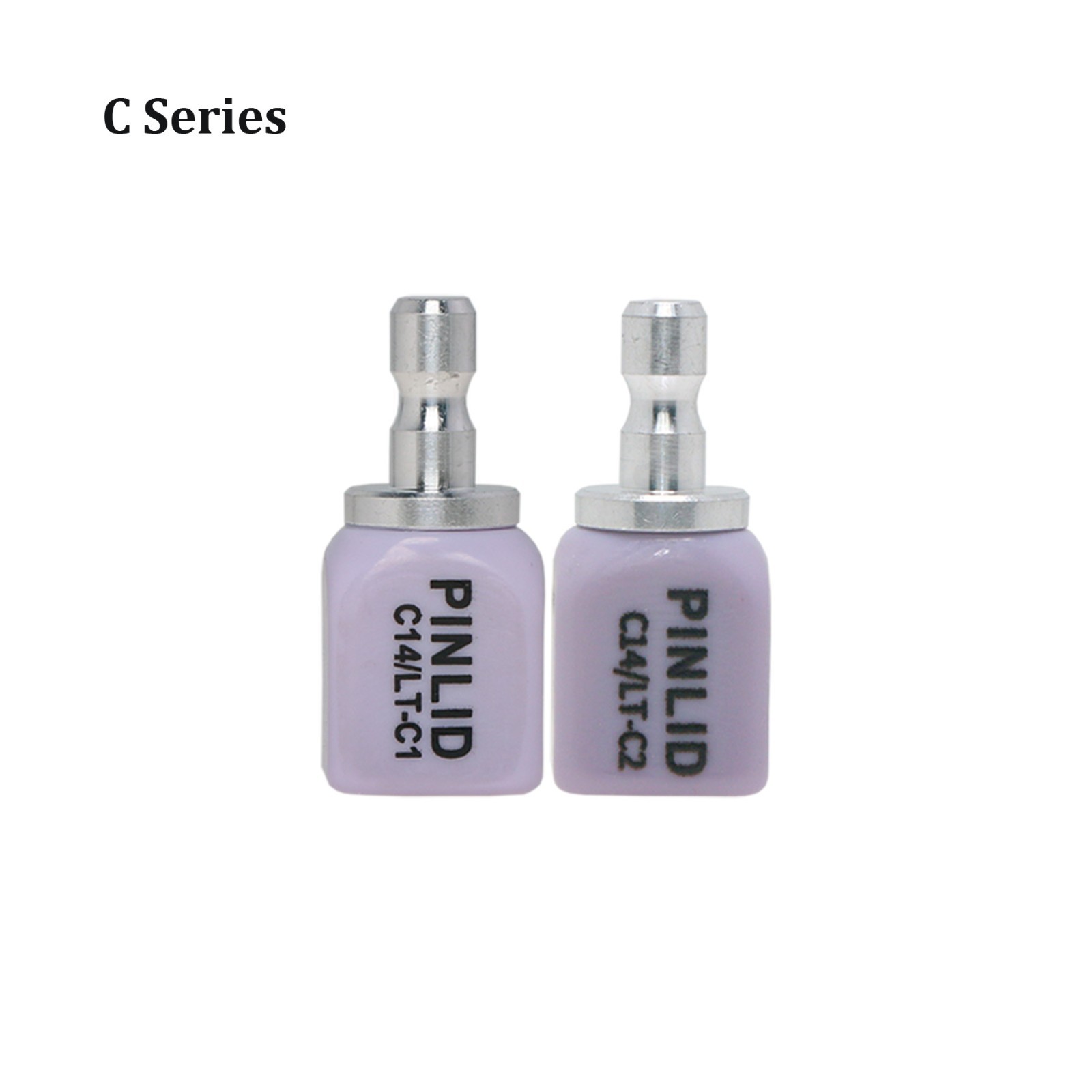 C14 Dental Lithium Disilicate Glass-ceramic Blocks HT/LT Emax Chairside CAD/CAM