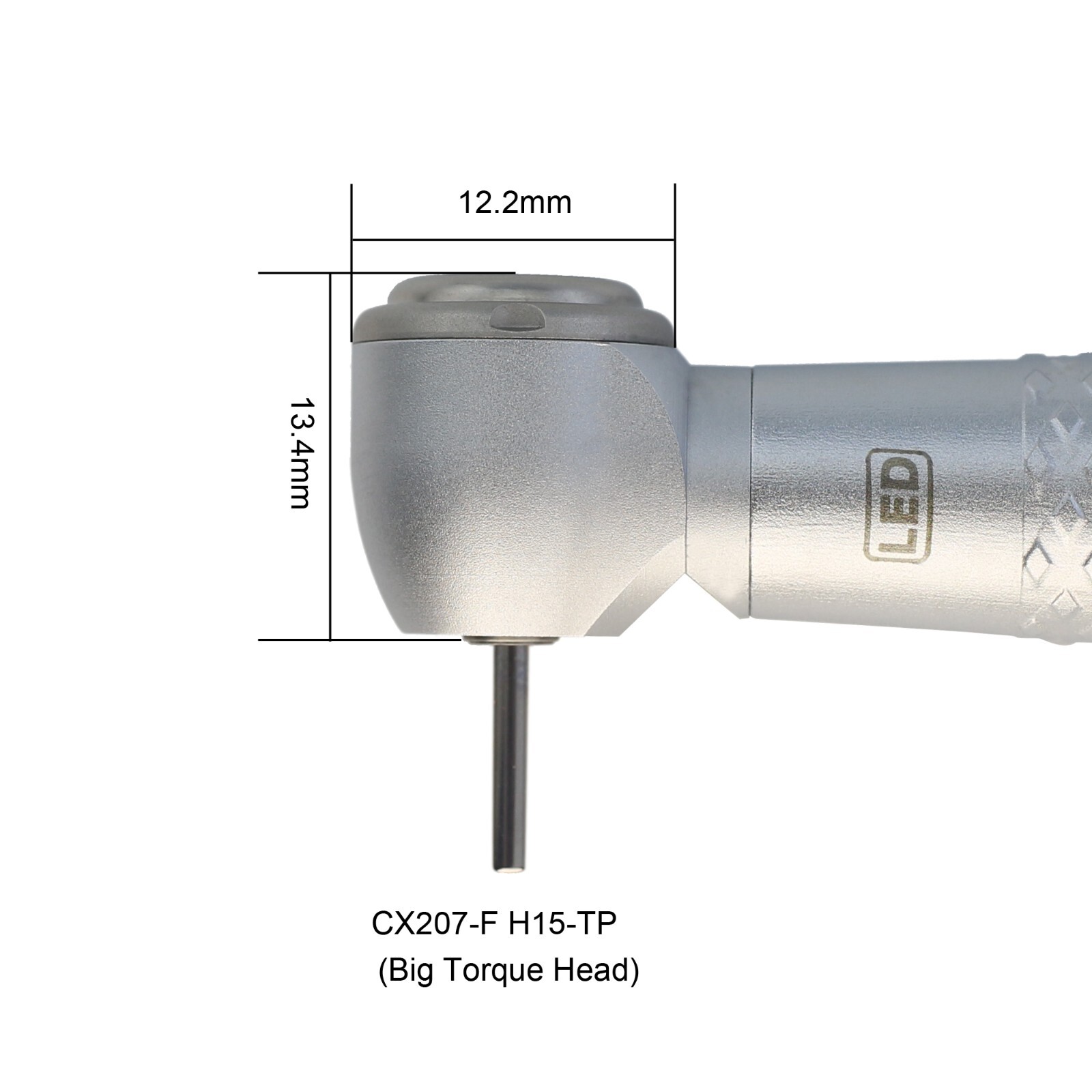 COXO Dental LED Handpiece 4 Hole High Speed Turbine Big Torque CX207-F Midwest