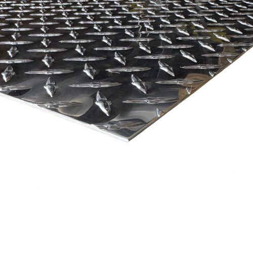 12″ x 36″ Diamond Plate Aluminum .063″ Thick 1/16 in Gauge Treadplate 3003 Alloy
