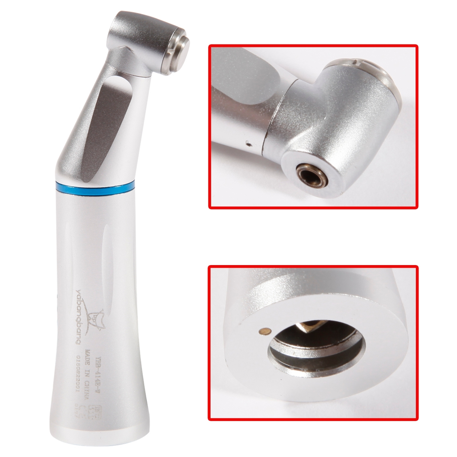 1-10 Dental Slow Low Speed Handpiece Push Contra Angle Inner Water Fit KAVO Dr