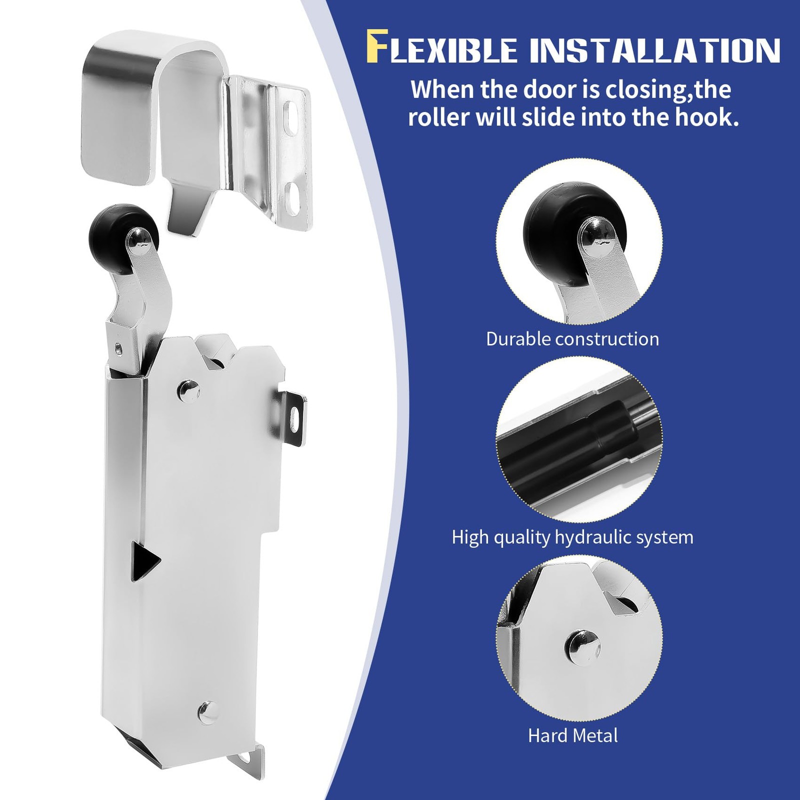 For Kason 1094 Hydraulic Door Closer Fits Heavy Duty Walk-in Freezers Fire Door