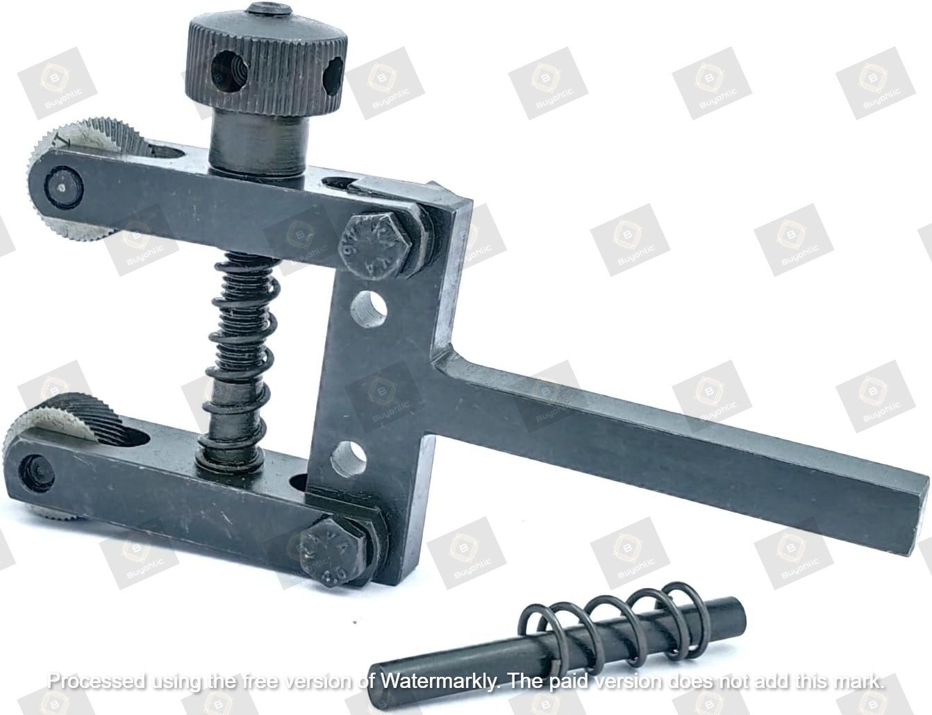 Spring Loaded Clamp Type Knurling Tool 2″ Inches Shank 3/8″ SQ. (USA FULFILLED)