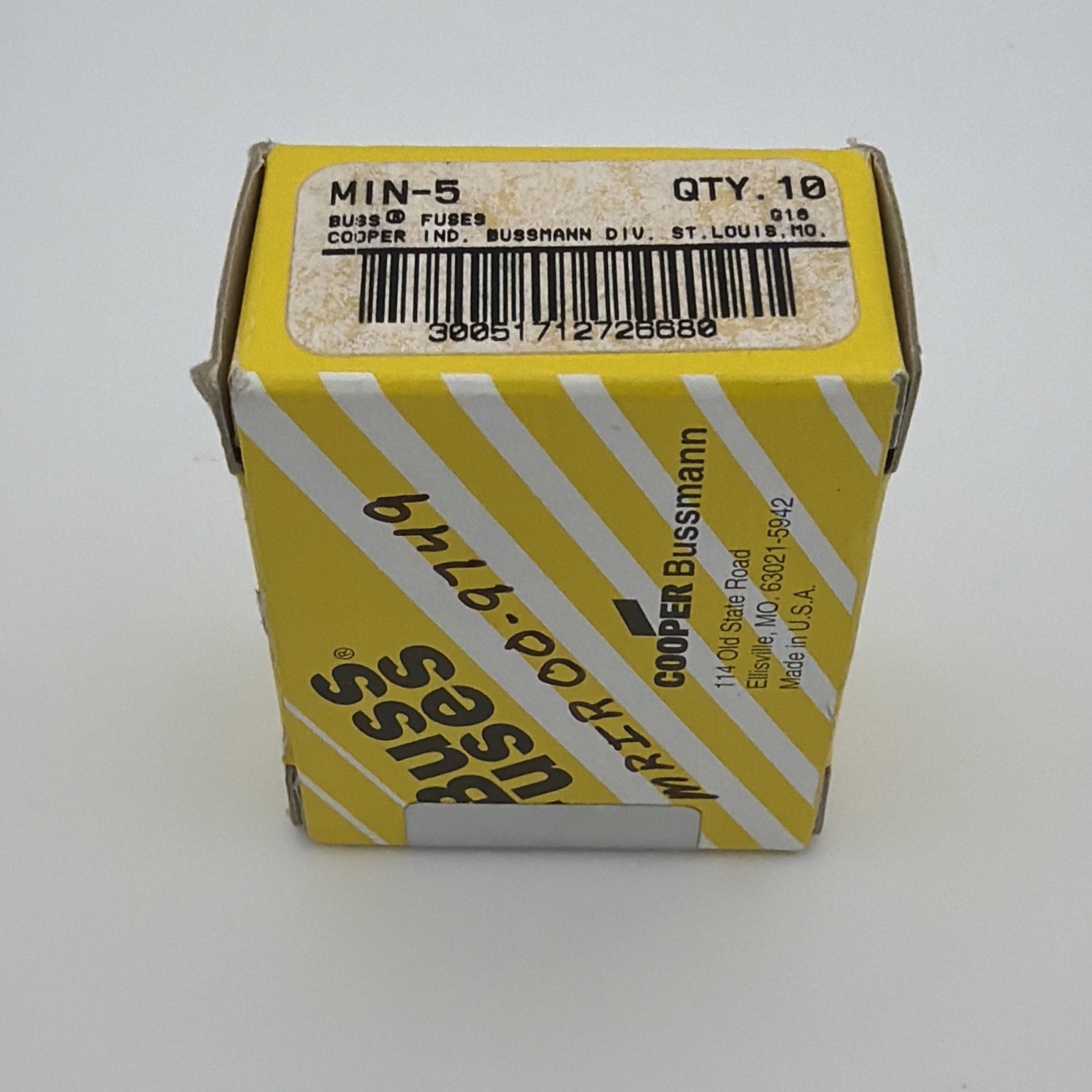 BUSS MIN-5 FUSES PKG OF 10