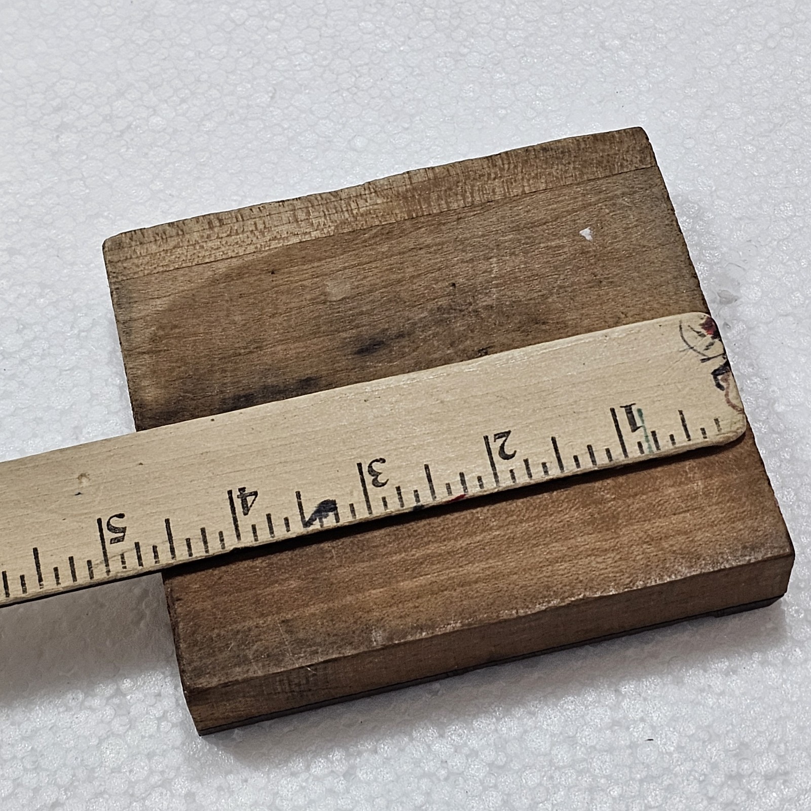 Vintage Letter Press Block Stamp Ink Print Type Advertising Wood Copper LAWN Bag