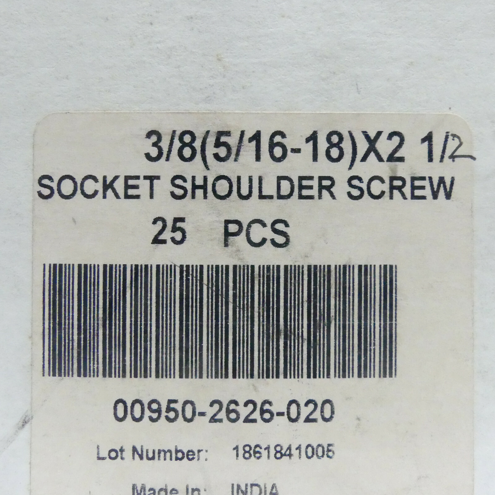 Qty 6 : Allen Socket Head Shoulder Bolt Screw 3/8″ x 2-1/2″ w/ 5/16″-18 Thread