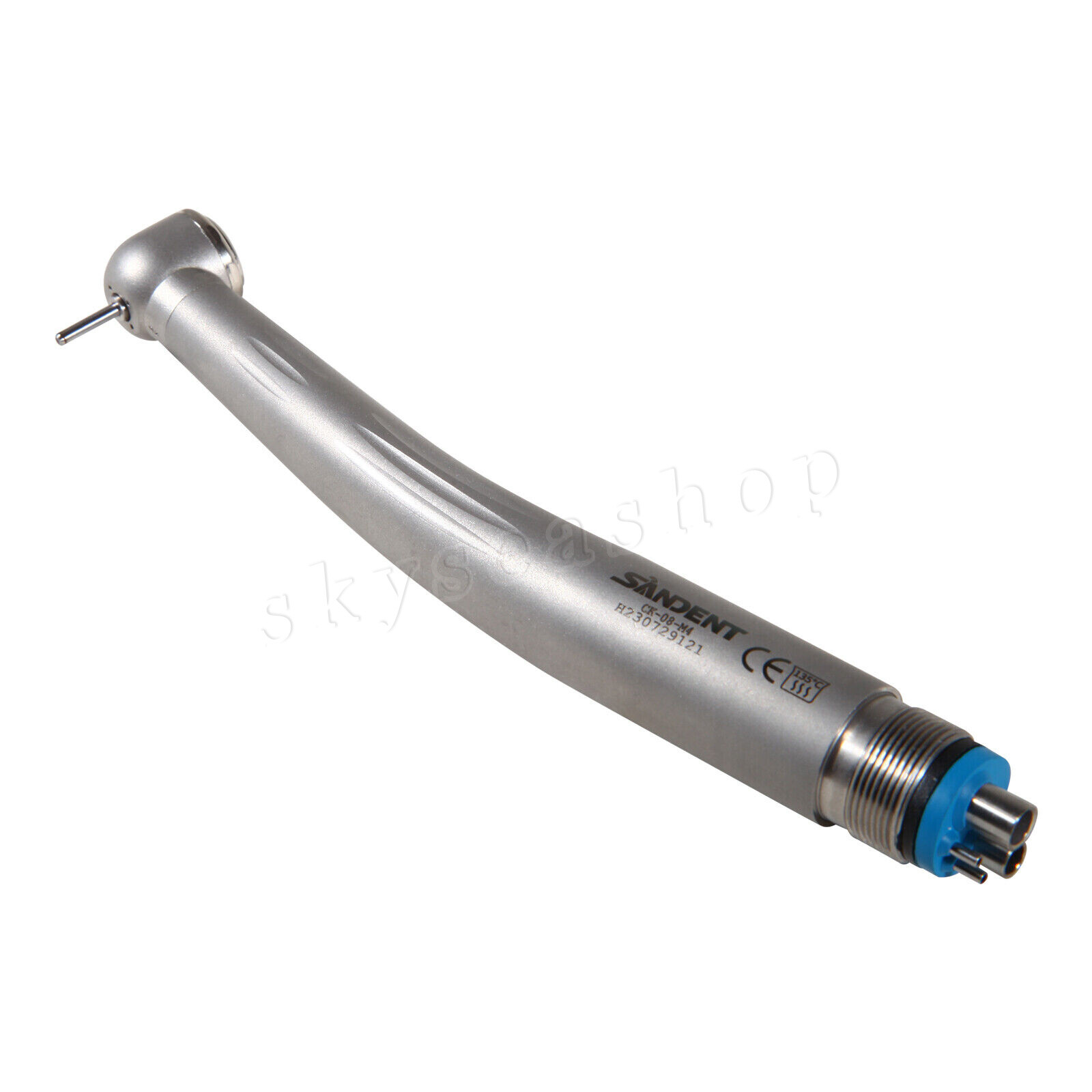 10pcs Dental High Speed Handpiece Ceramic Bearing Single Spray 4 Holes