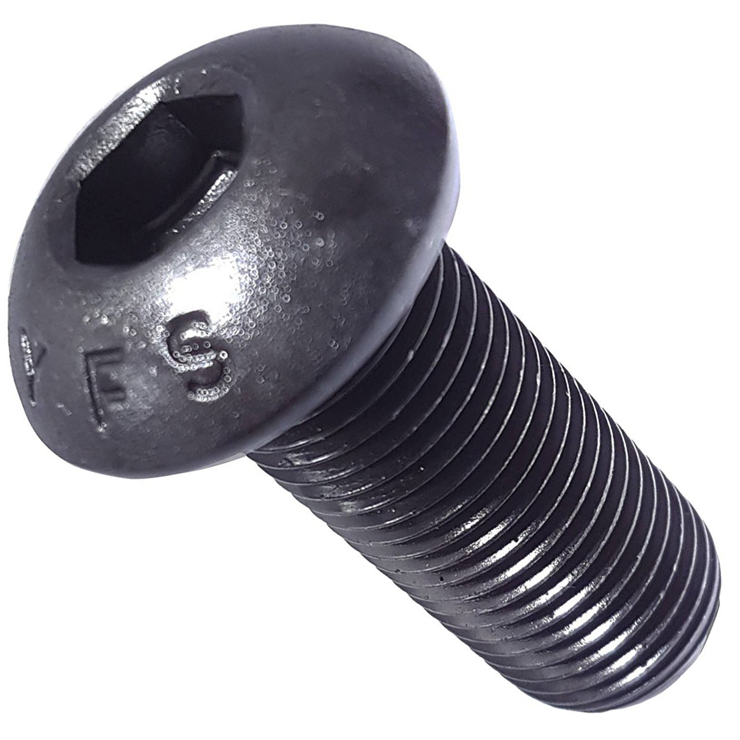 8-32 Button Head Socket Cap Screws Alloy Steel Grade 8 Black Oxide Allen Hex
