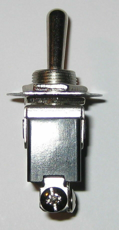 ON / NONE / ON Toggle Switch – SPDT – 125V 20A – 250V 15A – 1/2″ Panel Mount