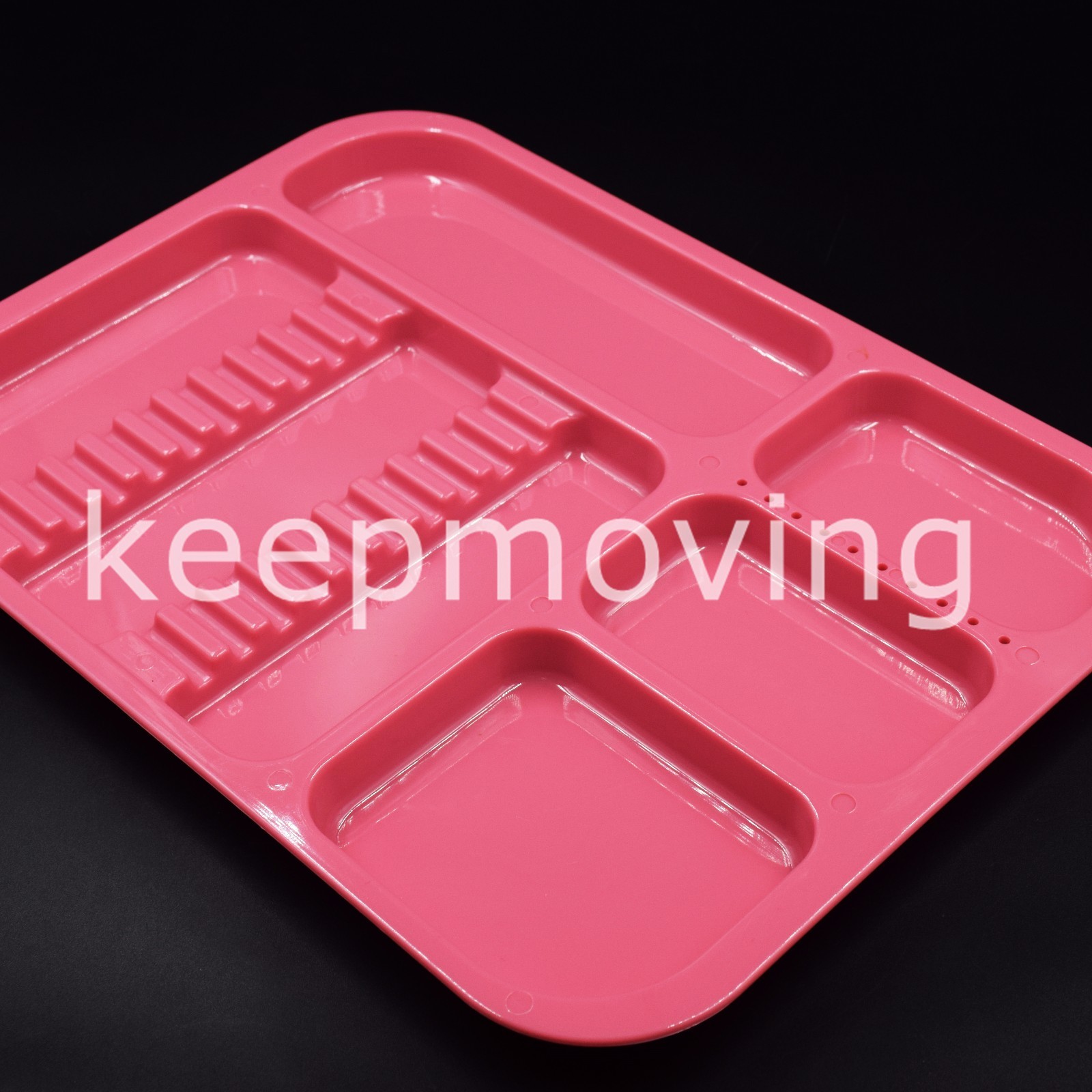 Dental Separate Divided Tray Plastic Autoclavable 135°C +10 Drilled Hole 5 Color