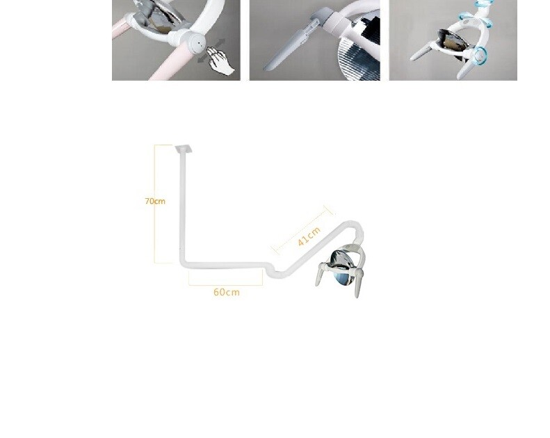 Dental LED Ceiling Mounted Reflect Lamp Medical Inductive Infrared Spotlight