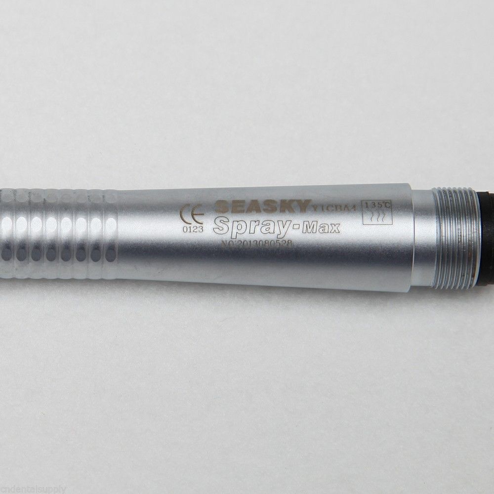Dental Fast High Speed Handpiece Air Turbine Push Button Single Spray 4 Holes